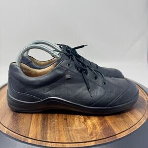 Finn Comfort Shoes Black Leather Hanoi Oxfords Women's Size EU 41/US 10-10.5